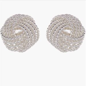 🔹NEW🔹Argento Vivo Twisted Silver Earrings